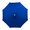 thumbnail image 1 of LSLJS Garden Umbrella Outdoor Stall Umbrella Beach Sun Umbrella Replacement Cloth 118 Inch Diameter with 8 Bones, Portable Windproof Compact Travel Umbrella, 1 of 4