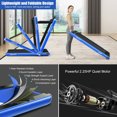 thumbnail image 5 of Patiojoy 2 in 1 Folding Treadmill Electric Running Machine with Bluetooth Speaker Control APP Blue, 5 of 5