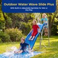 thumbnail image 3 of XDP Recreation 6' Water Wave Slide with Built In Adjustable Water Sprinkler, 3 of 10