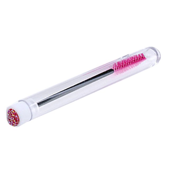 Plastic Mascara Brush Wand Disposable Eyelash Extender Cosmetic Makeup Brush Tool Kits Random Color