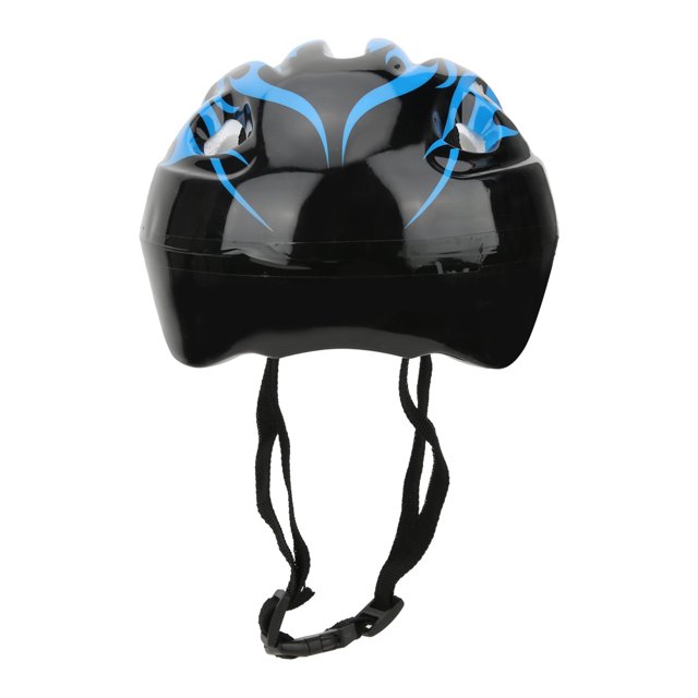 Adjustable Hook Foam Bike Helmet, Cycling Helmet, Loop Fastener for Balancing Scooter Blue,Gray
