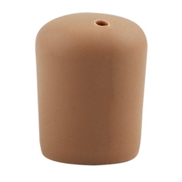 Fishing Rod End Cap Silicone Fishing Rod Plug Fishing Rod Handle Protective Case Brown L