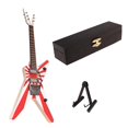 thumbnail image 1 of lionlar Handcrafted Electric Guitar Model 1:6 Scale Living Room Mini Dollhouse Decor B B, 1 of 5