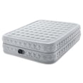 thumbnail image 1 of Intex 64489ED Dura Beam Supreme Air Flow Air Mattress with Built In Pump, Queen, 1 of 10
