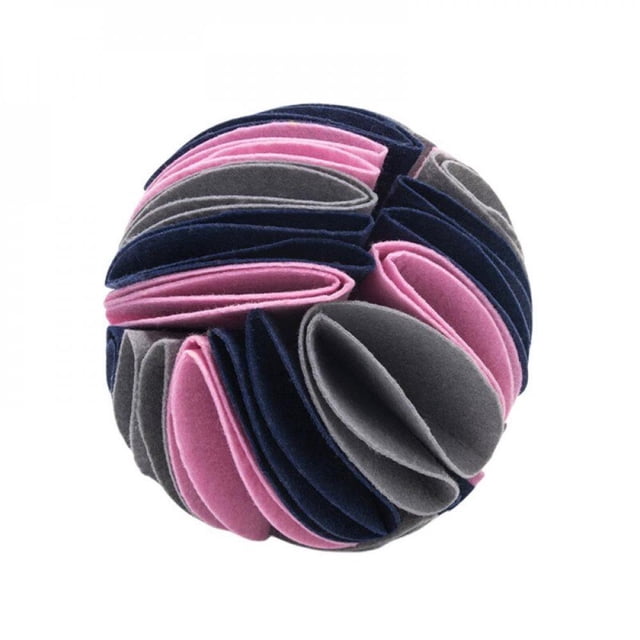 1pcs Pet Toy Dog Cat Foldable Sniffe Ball Mat Toy A Diameter 7.87 Inch