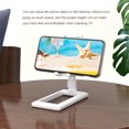 thumbnail image 4 of ZLight Universal Mobile Phone Holder Stand Desktop Charging Base Double Adjustable White 1Set, 4 of 6