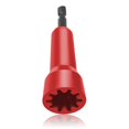 thumbnail image 2 of Liquidation! Outil de Torsion de Fil Torsion de Fil Connecteur de Fil Outil de Torsion de Fil pour Perceuse Écrou de Torsion Outil de Torsion de Fil Outil de Dénudage et de Torsion de Fil pour Perceuse Électrique Taille Unique Rouge, 2 of 3