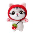 thumbnail image 1 of 1 Set 3D Cartoon Cute Needle Felting Felting Wool for Children DIY Decor Red, 1 of 9