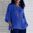 thumbnail image 2 of 2025 Été Femmes 3 de Col Roulé Haut Paquet pour Femmes 4 Manches Col Rond Femmes Col Roulé Manches Longues Hauts Imprimé Floral Haut Ample Spandex Chemise à Manches Longues Femmes T-Shirts Tunique Décontractée Tee, 2 of 4