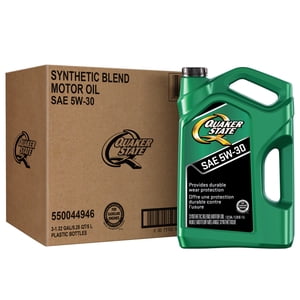 Quaker State 5W-30 Motor Oil, 5 Litre (3 pack)
