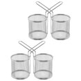 thumbnail image 4 of 4 Pcs Panier de Friture Réutilisable Ustensiles de Magasin Alimentaire Support de Nourriture Frit Panier de Poulet Frit, 4 of 9
