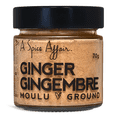 thumbnail image 1 of Ginger Ground A Spice Affair. 70g (2.5 oz) Jar, 1 of 2