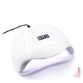 thumbnail image 1 of 72W UV Lamp LED Nail Lamp Nail Dryer For All Gels Polish Sun Light Infrared Sensing 10/30/60s Timer Smart For Manicure ,Easy to Use, 1 of 7