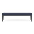 thumbnail image 4 of Lenox Steel Reception Waiting Room 3-Seat Bench / Charcoal Steel / Blue, 4 of 5