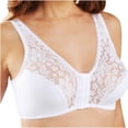 thumbnail image 1 of Plus Size Push Up Bra Solid Color Bra Without Steel Ring Push Up Plus Size Mother Lace Underwear, 1 of 6