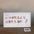 thumbnail image 3 of Rongfmy Baby Picture Photo W/ Footprint Handprint 12 Month Gift, 3 of 9