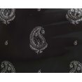 thumbnail image 4 of oneOone Georgette Viscose Fabric Paisley Block Printed Fabric 1 Yard 42 Inch Wide, 4 of 4