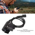 thumbnail image 4 of Talkie Adapter Cable,  90cm U94 PTT Adapter Cable  Bite Force  for  KPG TH TK, 4 of 8