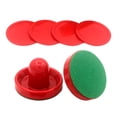 thumbnail image 1 of ZLight 1 Ensemble de Mini Pousseurs de Hockey à Air Pousseurs Air et Taille Palettes de Hockey Petits Rondelles de Hockey Rouge 2 Pousseurs Rouges 96 mm, 1 of 6