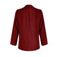 thumbnail image 5 of CEHVOM Mode Femmes Col Rabattu Manches Longues Manteau Cardigan Blouse Décontractée Liquidation, 5 of 5