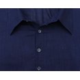 thumbnail image 2 of Atasi Kurta Bleu pour Homme Chemise à Col Rabattu Col Ethnique Indien Vêtements-TG, 2 of 7