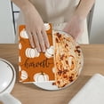 thumbnail image 4 of Pumpkin Stripe Kitchen Maple Leaf Words Dishwashing Kitchen Dishwashing Bathroom Hands, 4 of 6
