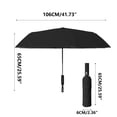 thumbnail image 3 of Binmer Outdoor Umbrella Fully Automatic Rotatable Umbrella Foldable Glue Sunscreen Umbrella Automatic Opening And Closing Protection And Sun Protection, 3 of 8