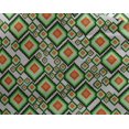 thumbnail image 4 of oneOone Georgette Viscose Fabric Diamond Flame Stitch_Printed Craft Fabric BTY 42 Inch Wide, 4 of 4