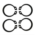 thumbnail image 2 of Circlip, 300 Pieces Snap Ring Clip, Shaft Circlip, Black, Type C, For Fixing Ext, 2 of 5
