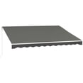 thumbnail image 1 of Outsunny 13' x 10' Electric Retractable Awning w/ Remote Controller, Grey, 1 of 10