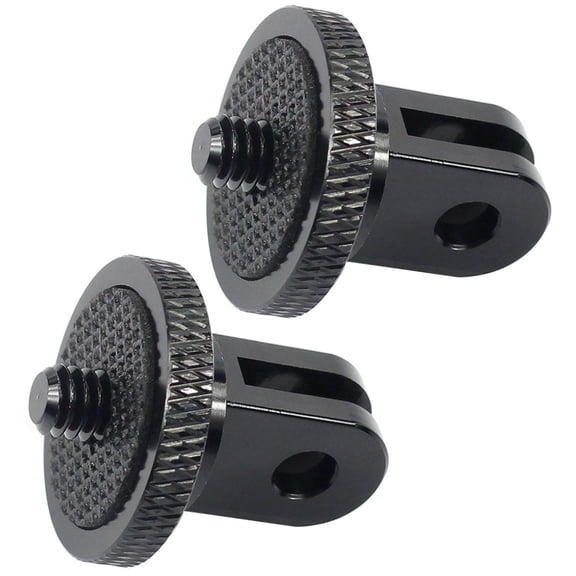 SHISUYAN 2pcs Tripod Mount Adapter 1/4 Inch Conversion Adapter Mount Tripod Adapter