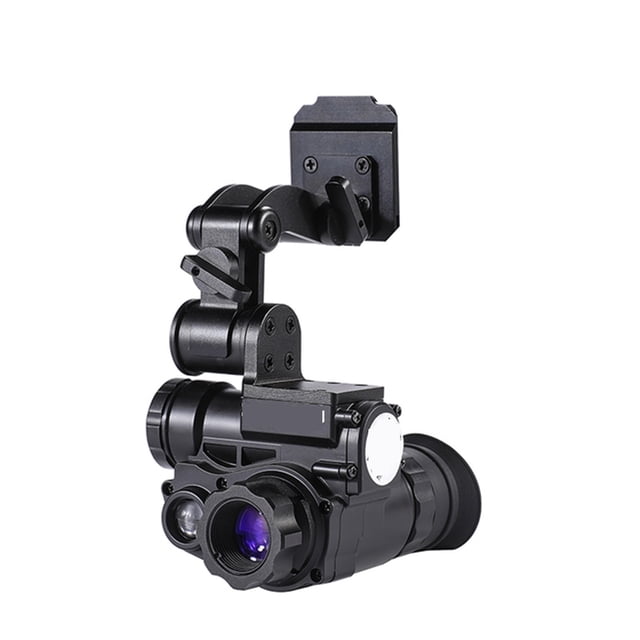 Head-Mounted HD Infrared Night Vision Goggles 6X Black&White/Green Imaging Switch Night Viewer Monocular for Tactical