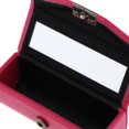 thumbnail image 3 of HILABEE Mini Étui Porte-Rouge à Lèvres avec Miroir pour Sac à Main Organisateur Cosmétique Maquillage Sac Rose Rouge Rose, 3 of 8