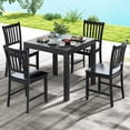thumbnail image 4 of Gymax Patio Expandable Dining Table 31.5''-63'' Adjustable Rectangular All Weather Table, 4 of 10