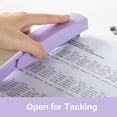 thumbnail image 3 of Deli Stapler, Desktop Stapler, Office Stapler, 20 Sheet Capacity, Includes 1000 Staples and Staple Remover, Purple, 3 of 6
