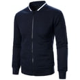 thumbnail image 2 of LOVZFMLL Men's Golf Jacket Lightweight Casual Zip Up Waffle Jackets Spring Fall Golf Coats Outerwear with Zipper Pockets, 2 of 5