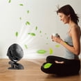 thumbnail image 1 of Powerful Oscillating Table Fan, 3 Speeds & 720掳 Adjustable Tilt, Silent Operation & Long Standby, USB-Powered For Versatile Use, Portable For Bedroom Office Outdoor Camping, 1 of 6