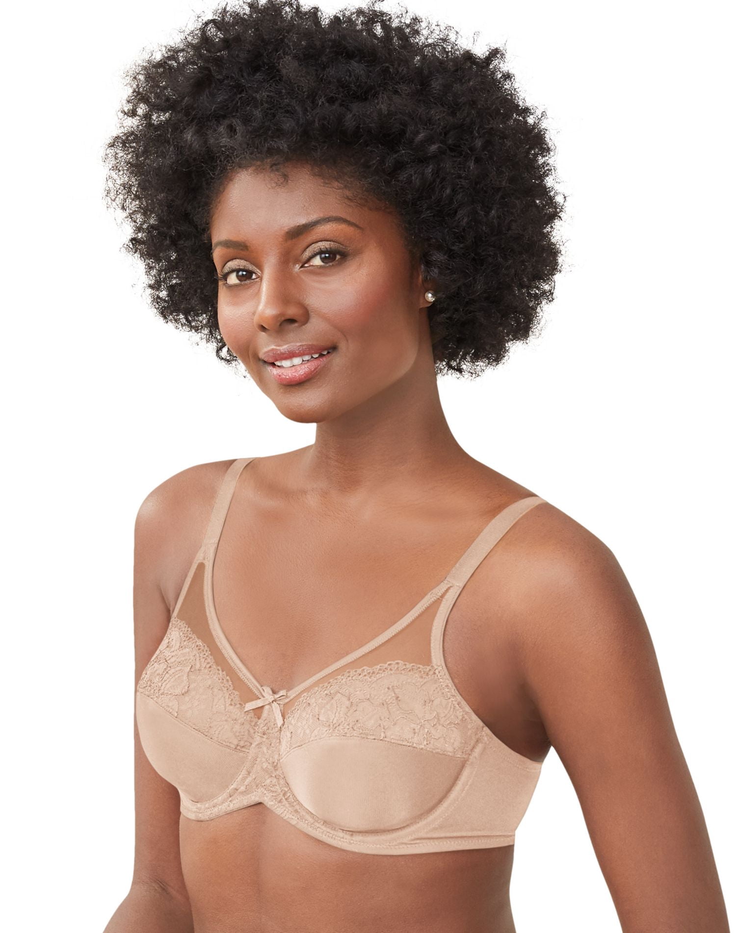 Lilyette by Bali Womens Ultimate Smoothing Minimizer Underwire Bra, 38D, 38D