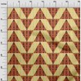 thumbnail image 2 of oneOone Polyester Lycra Fabric Stripe|Diamond & Triangle Geometric Printed Craft Fabric BTY 56 Inch Wide, 2 of 4