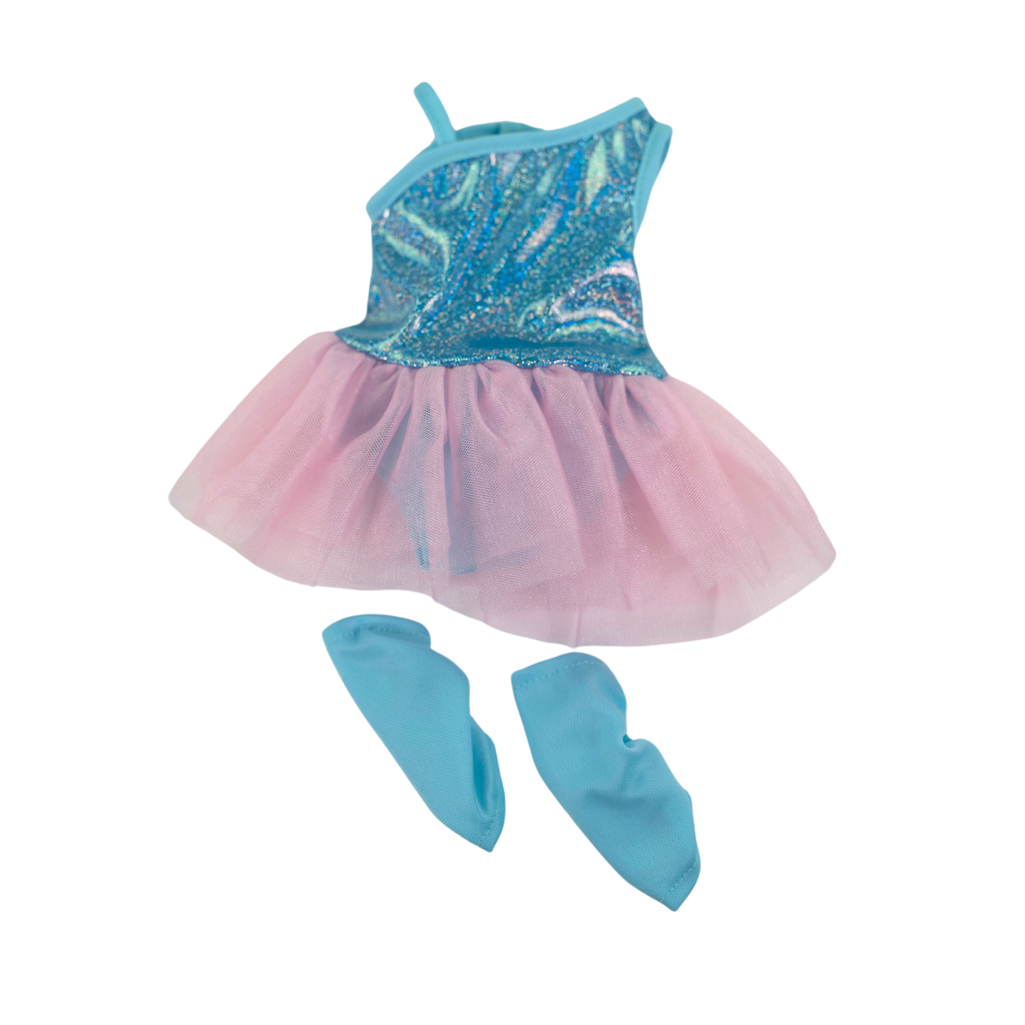 My Life As – Ensemble Ballerine pour Poupée de 18 pouces, 3 Pièces, Bleu et Rose