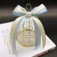 thumbnail image 3 of YAOMOBB Gifts Box Bird Cage Shape Candy Box for Wedding Supply, 3 of 6