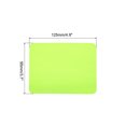 thumbnail image 2 of Uxcell 6 Pcs Pièces Thermocollantes Patchs de Réparation en Tissu pour Vêtements Vert Fluorescent, 2 of 6