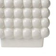 thumbnail image 2 of Mainstays 6" Ceramic Square Dot Planter Pot-White, 2 of 7