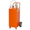 thumbnail image 1 of 30/35/40/45 Gallon Fuel Caddy, Portable Fuel Storage Tank for Cars, Lawn Mowers, ATVs, Boats, Gasoline Diesel Fuel Container with Manual Transfer Pump, 1 of 7