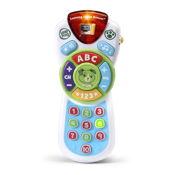 LeapFrog Super télécommande parlante - Télécommande factice avec musique et lumières pour tout-petit - Version anglaise