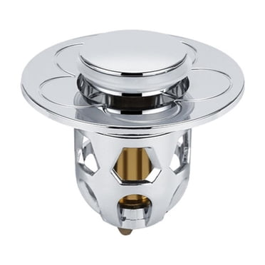 Harpily Universal Sink Drain Stoppers Newest Sink Stopper with Hair Catcher Universal Washbasin Water Head Plug Bathroom Sink Drain Strainer for 1.341.57In Drain Hole Bathtub Drain Multi-Color