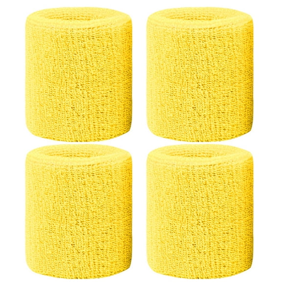 Bangcool Bracelet de Sport Protecteur Professionnel 4 Pcs Bracelet Anti-Transpiration Bracelet de Tennis