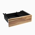 thumbnail image 1 of Desky Minimal Under Desk Drawer - Acacia Hardwood / Black, 1 of 10