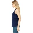 thumbnail image 2 of Bella Canvas 6008 Women`s Jersey Racerback Tank, L, Navy, 2 of 3