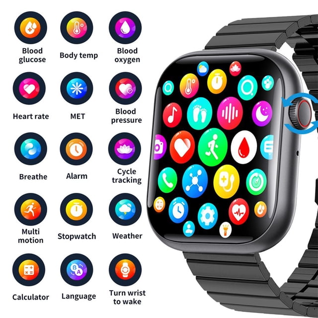 Ruiboury Smartwatchs | | Watches For Women Love Features For AI Trendsetters gray